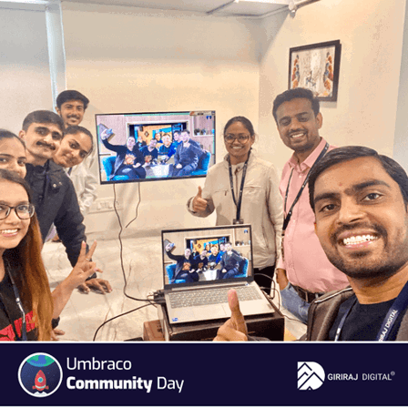 Umbraco Community Day With Giriraj Digital